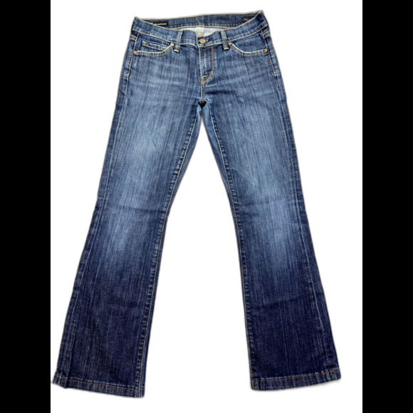 Citizens Of Humanity Women Jeans‎ 26 Blue Denim Kelly 001 Low Rise Waist Bootcut - Picture 1 of 16